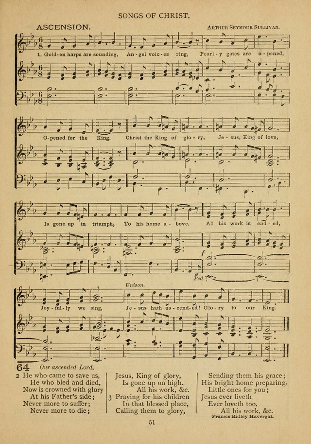 The Epworth Hymnal: containing standard hymns of the Church, songs for the Sunday-School, songs for social services, songs for the home circle, songs for special occasions page 56