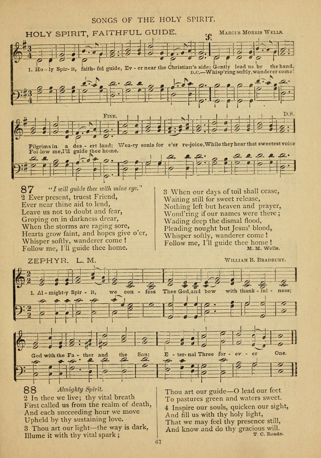 The Epworth Hymnal: containing standard hymns of the Church, songs for the Sunday-School, songs for social services, songs for the home circle, songs for special occasions page 72