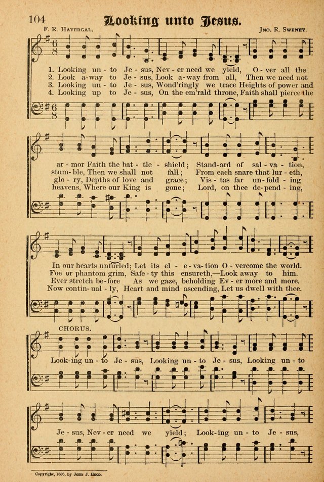 The Emory Hymnal: a collection of sacred hymns and music for use in public worship, Sunday-schools, social meetings and family worship page 102