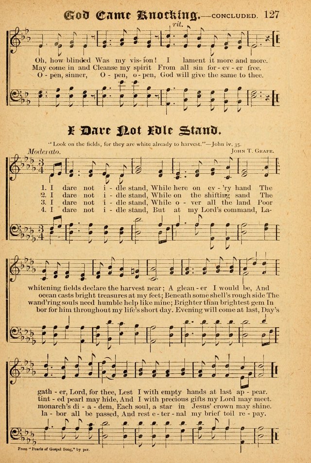 The Emory Hymnal: a collection of sacred hymns and music for use in public worship, Sunday-schools, social meetings and family worship page 125