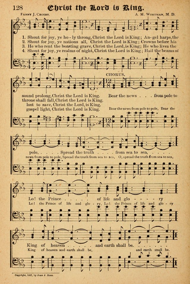 The Emory Hymnal: a collection of sacred hymns and music for use in public worship, Sunday-schools, social meetings and family worship page 126