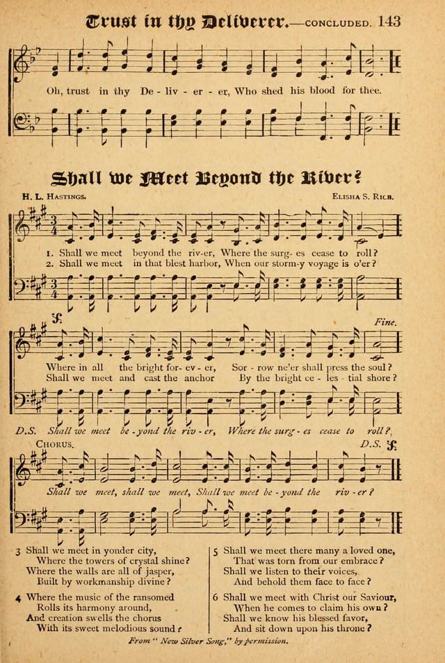 The Emory Hymnal: a collection of sacred hymns and music for use in public worship, Sunday-schools, social meetings and family worship page 141