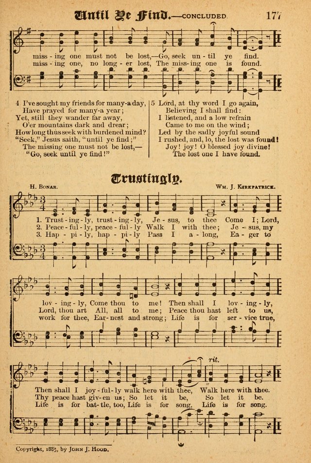 The Emory Hymnal: a collection of sacred hymns and music for use in public worship, Sunday-schools, social meetings and family worship page 175