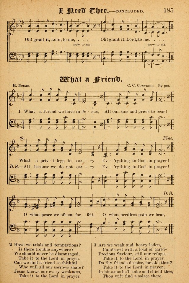 The Emory Hymnal: a collection of sacred hymns and music for use in public worship, Sunday-schools, social meetings and family worship page 183