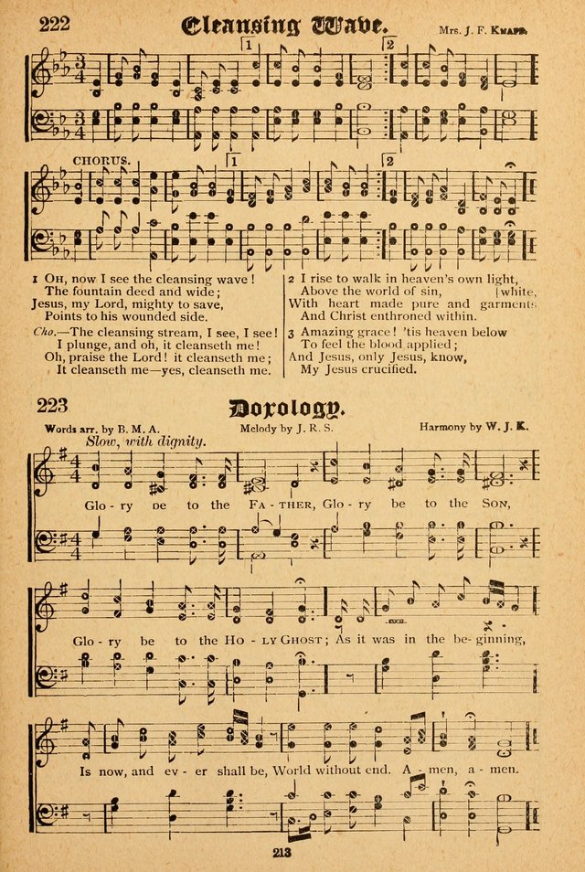 The Emory Hymnal: a collection of sacred hymns and music for use in public worship, Sunday-schools, social meetings and family worship page 211