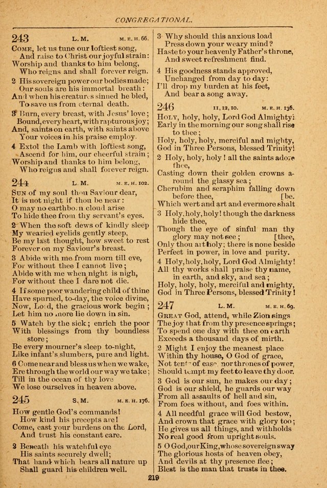 The Emory Hymnal: a collection of sacred hymns and music for use in public worship, Sunday-schools, social meetings and family worship page 217