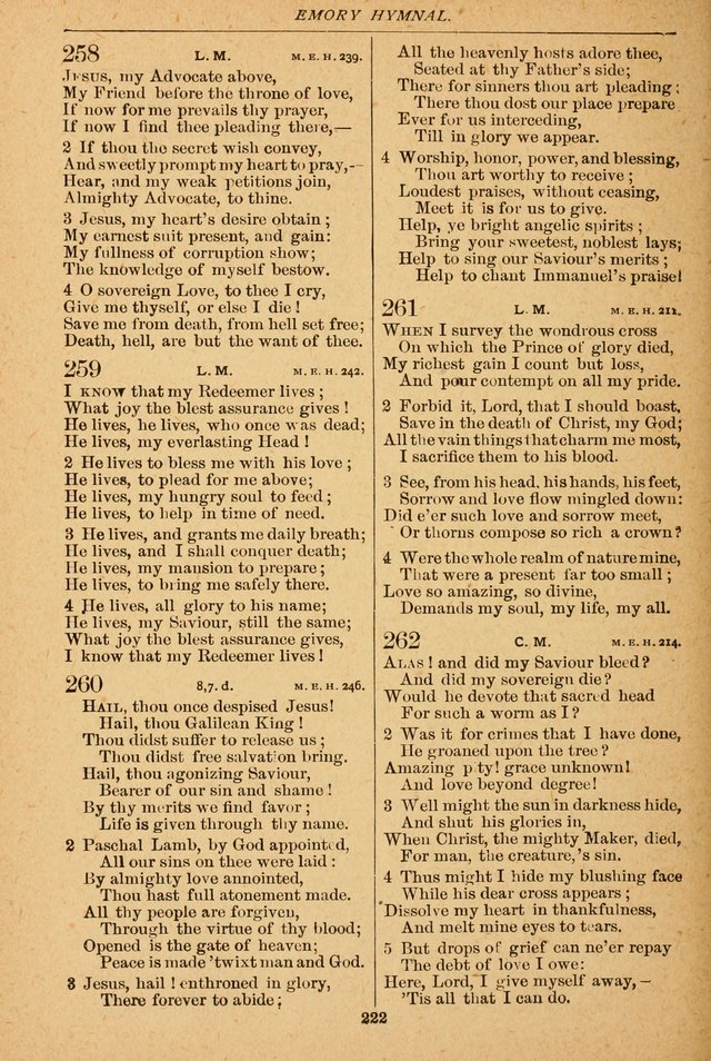 The Emory Hymnal: a collection of sacred hymns and music for use in public worship, Sunday-schools, social meetings and family worship page 220