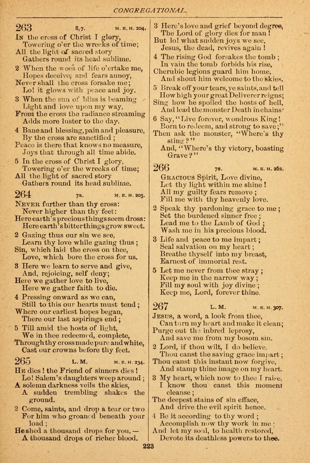 The Emory Hymnal: a collection of sacred hymns and music for use in public worship, Sunday-schools, social meetings and family worship page 221