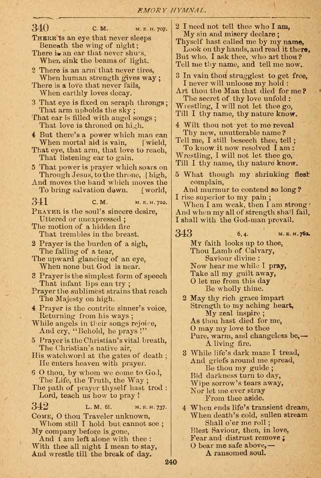 The Emory Hymnal: a collection of sacred hymns and music for use in public worship, Sunday-schools, social meetings and family worship page 238