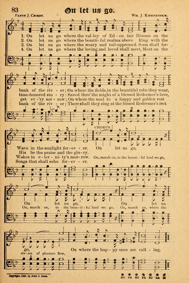 The Emory Hymnal: a collection of sacred hymns and music for use in public worship, Sunday-schools, social meetings and family worship page 83