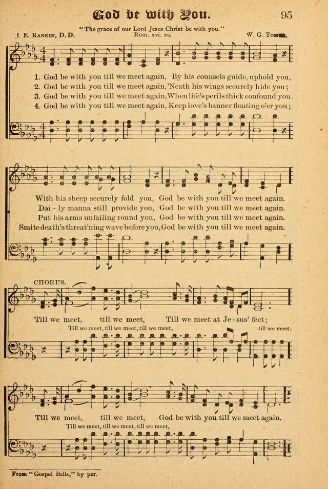 The Emory Hymnal: a collection of sacred hymns and music for use in public worship, Sunday-schools, social meetings and family worship page 95