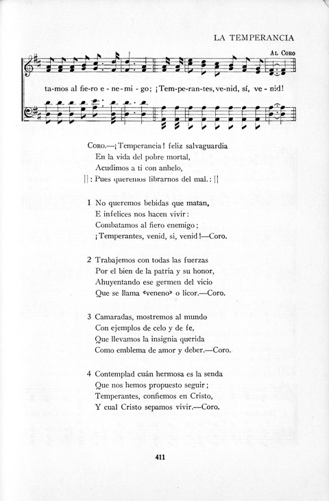 El Himnario para el uso de las Iglesias Evangelicas de Habla Espanola en Todo el Mundo page 412
