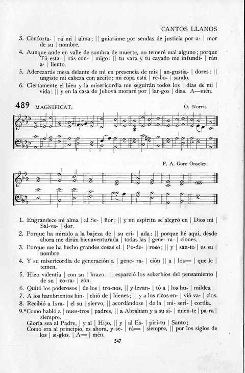 El Himnario para el uso de las Iglesias Evangelicas de Habla Espanola en Todo el Mundo page 548