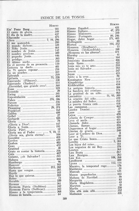 El Himnario para el uso de las Iglesias Evangelicas de Habla Espanola en Todo el Mundo page 644