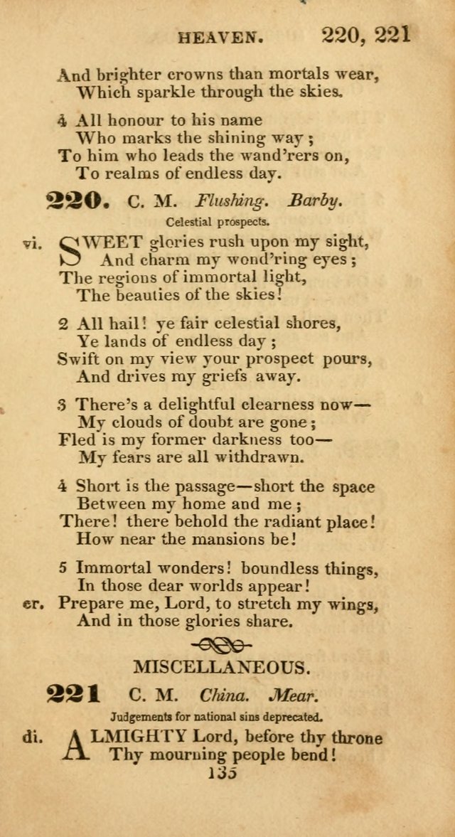 Evangelical Hymns: original and selected: designed for the use of families and private circles; for social prayer meetings, seasons of revival or oother occasions of special interest page 131