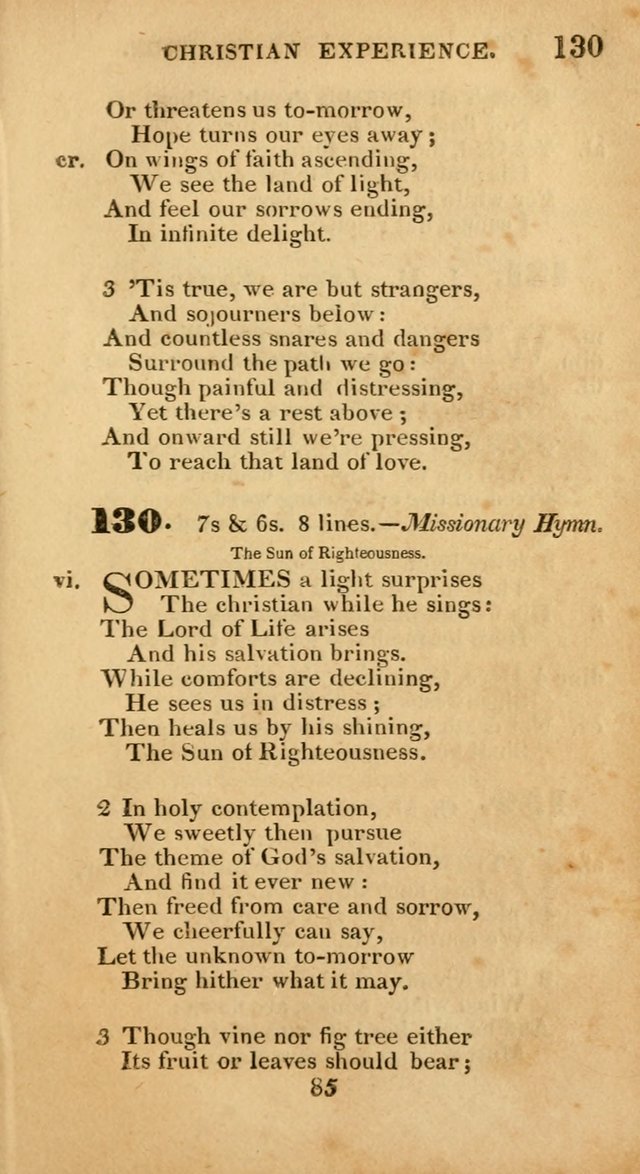 Evangelical Hymns: original and selected: designed for the use of families and private circles; for social prayer meetings, seasons of revival or oother occasions of special interest page 81