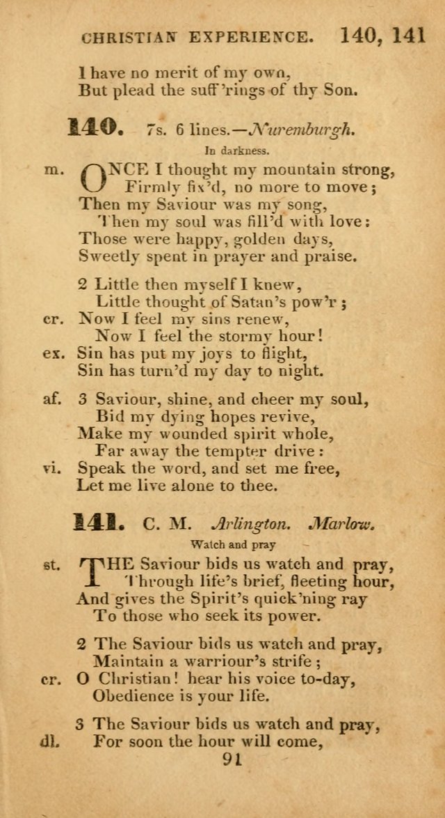 Evangelical Hymns: original and selected: designed for the use of families and private circles; for social prayer meetings, seasons of revival or oother occasions of special interest page 87