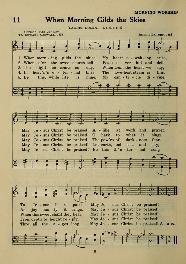 Elmhurst Hymnal: and orders of worship for the Sunday school, young people