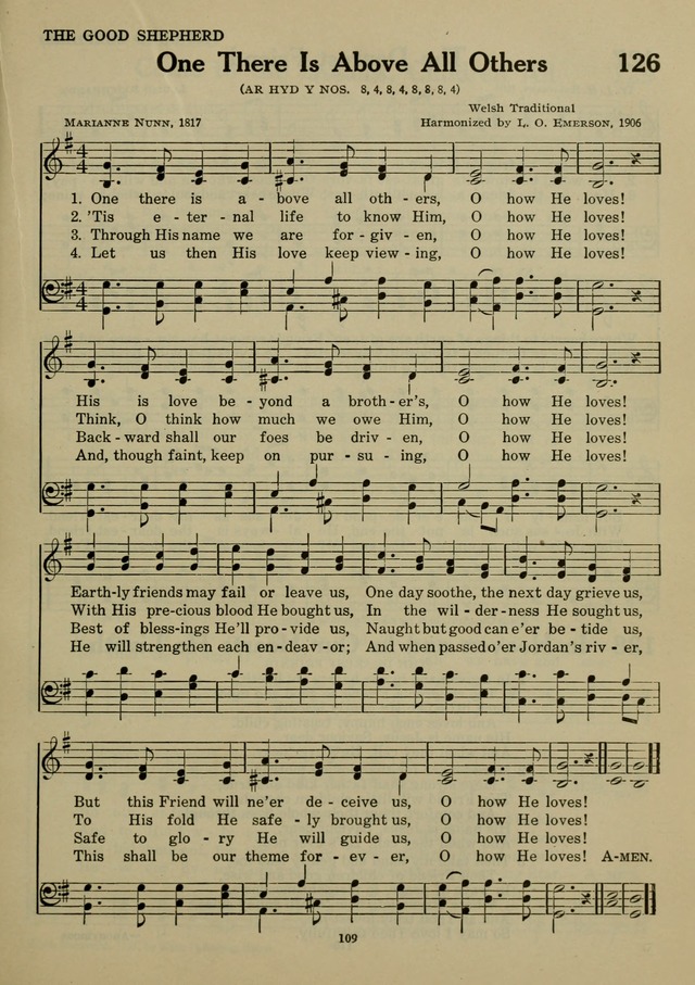 Elmhurst Hymnal: and orders of worship for the Sunday school, young people