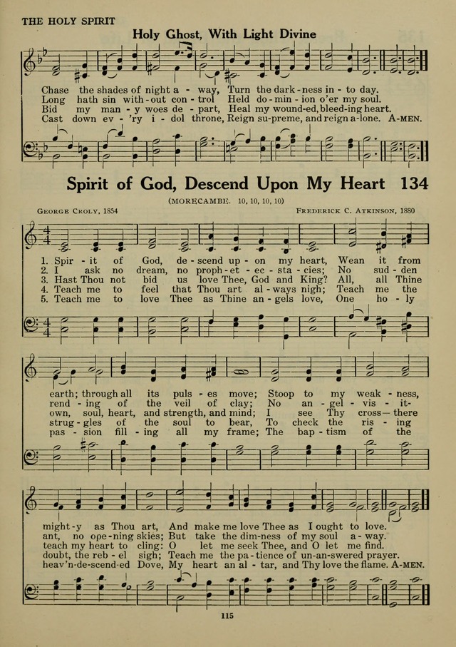 Elmhurst Hymnal: and orders of worship for the Sunday school, young people