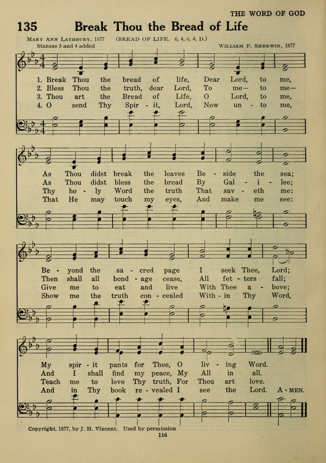 Elmhurst Hymnal: and orders of worship for the Sunday school, young people