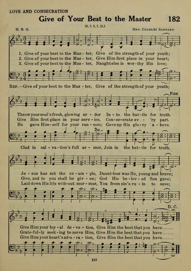 Elmhurst Hymnal: and orders of worship for the Sunday school, young people