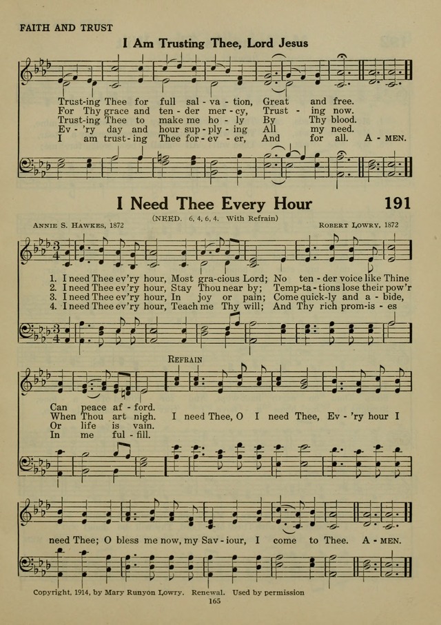 Elmhurst Hymnal: and orders of worship for the Sunday school, young people