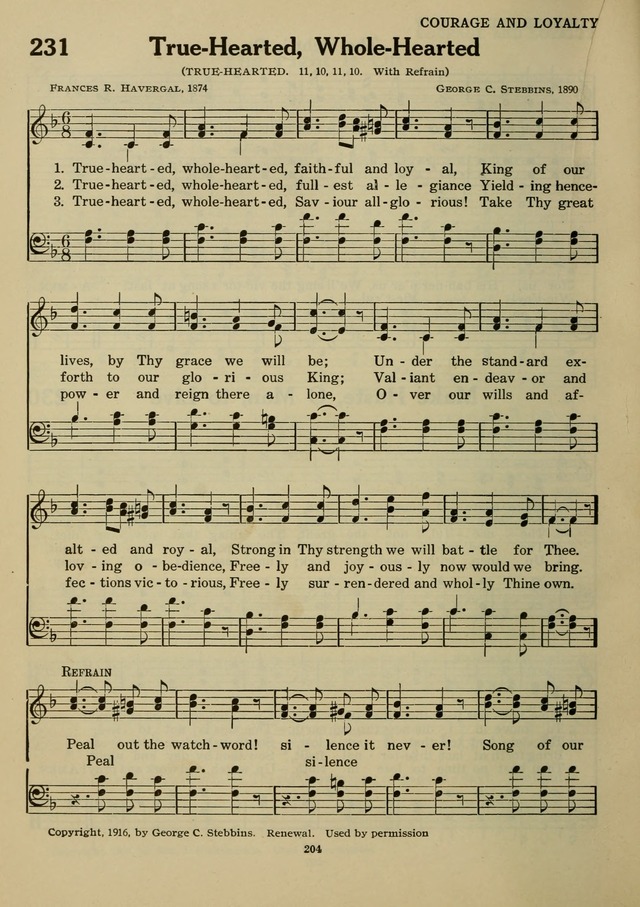 Elmhurst Hymnal: and orders of worship for the Sunday school, young people