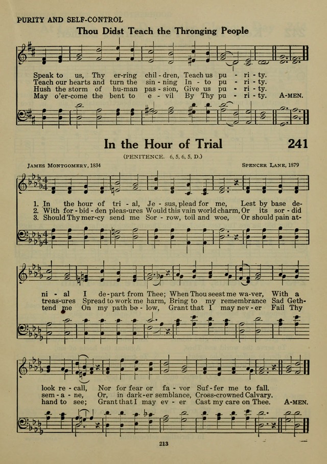 Elmhurst Hymnal: and orders of worship for the Sunday school, young people