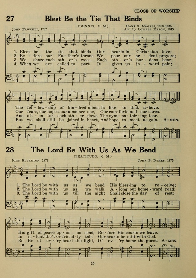 Elmhurst Hymnal: and orders of worship for the Sunday school, young people