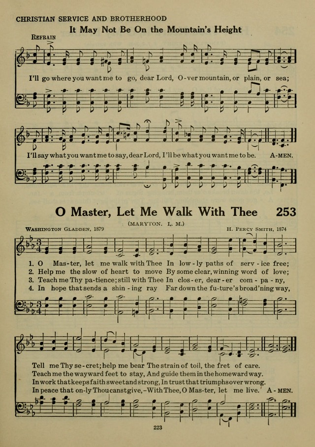 Elmhurst Hymnal: and orders of worship for the Sunday school, young people