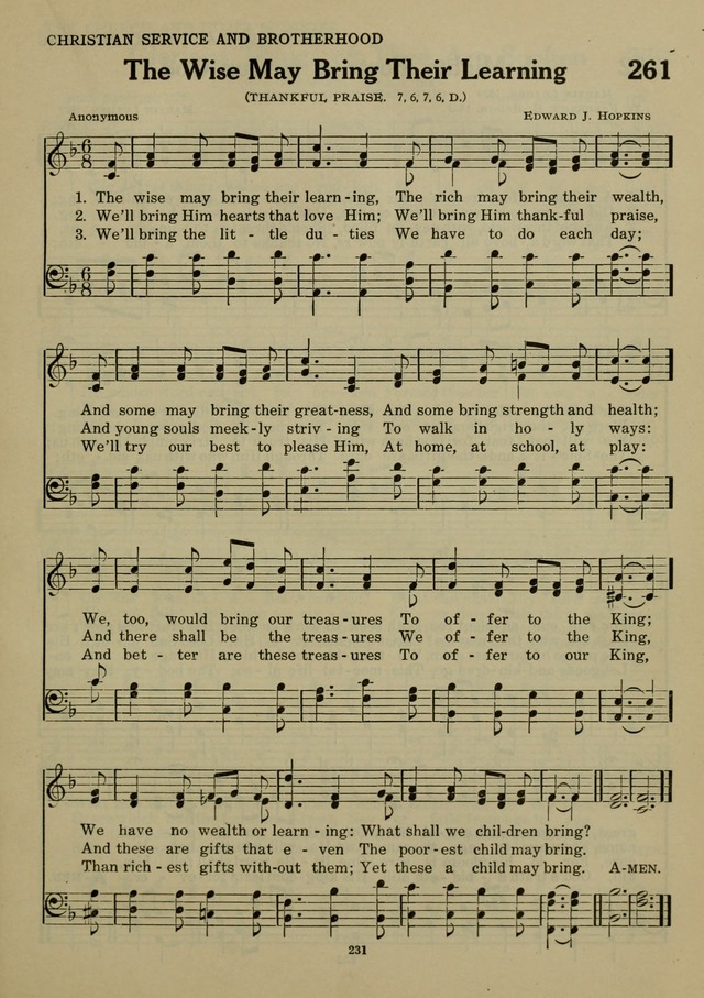 Elmhurst Hymnal: and orders of worship for the Sunday school, young people