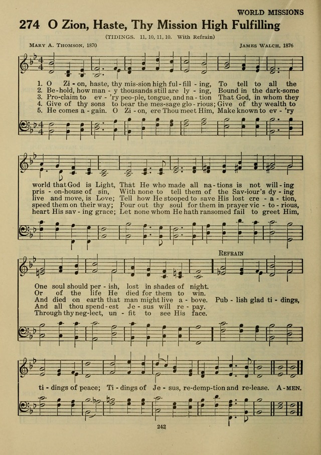 Elmhurst Hymnal: and orders of worship for the Sunday school, young people