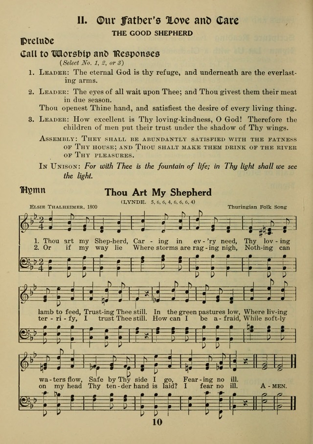 Elmhurst Hymnal: and orders of worship for the Sunday school, young people