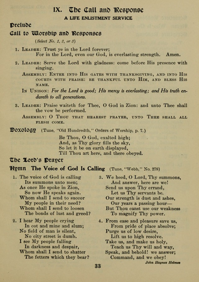 Elmhurst Hymnal: and orders of worship for the Sunday school, young people