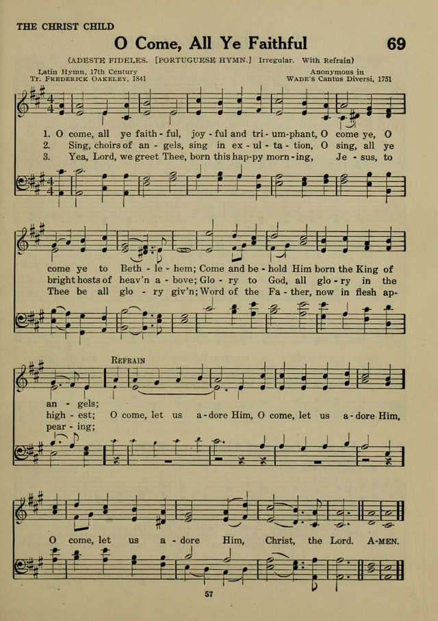 Elmhurst Hymnal: and orders of worship for the Sunday school, young people