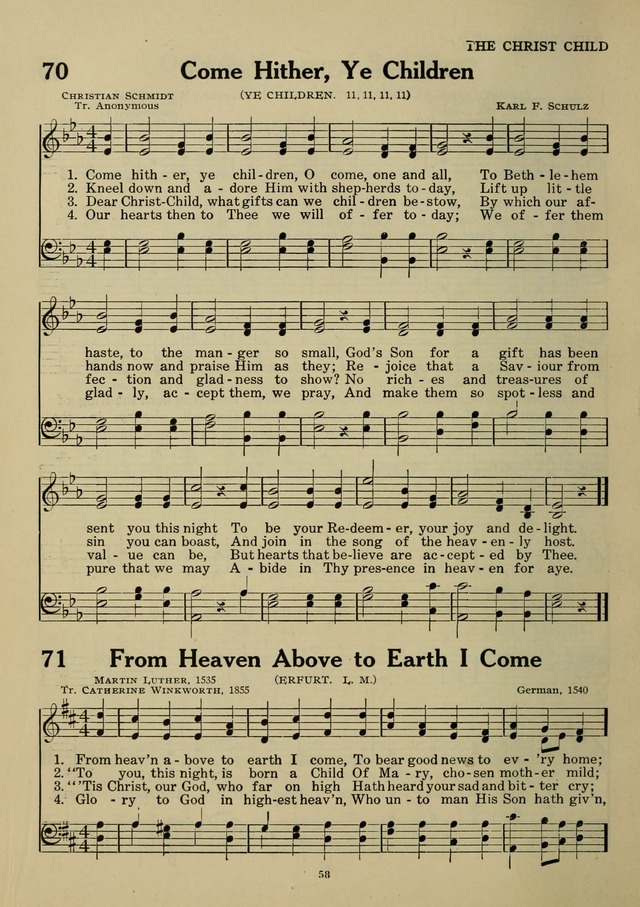 Elmhurst Hymnal: and orders of worship for the Sunday school, young people