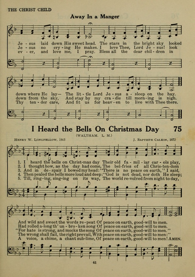 Elmhurst Hymnal: and orders of worship for the Sunday school, young people