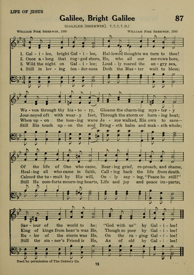 Elmhurst Hymnal: and orders of worship for the Sunday school, young people