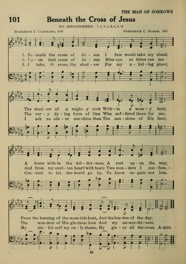 Elmhurst Hymnal: and orders of worship for the Sunday school, young people