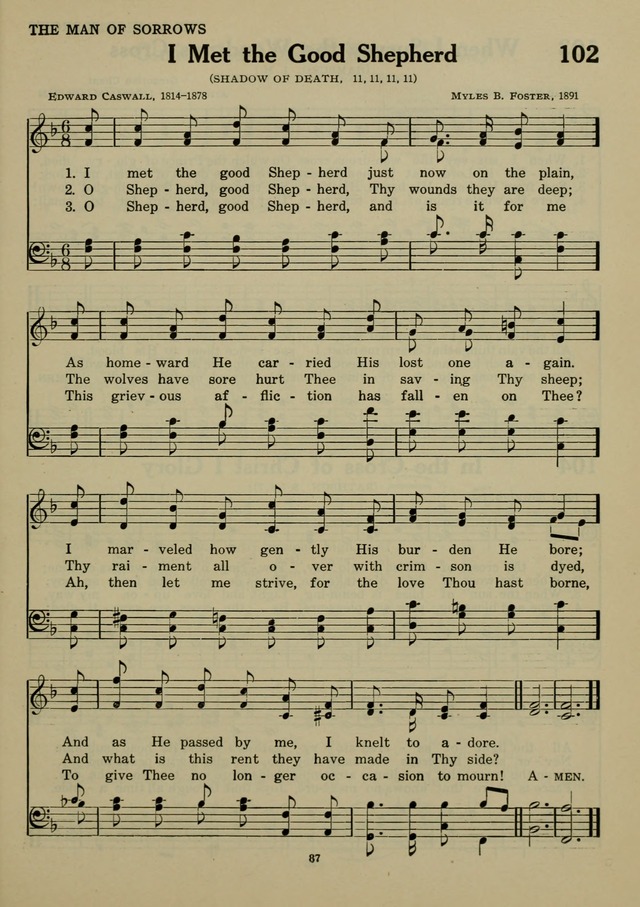 Elmhurst Hymnal: and orders of worship for the Sunday school, young people