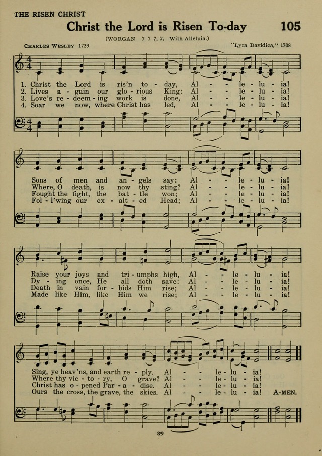 Elmhurst Hymnal: and orders of worship for the Sunday school, young people