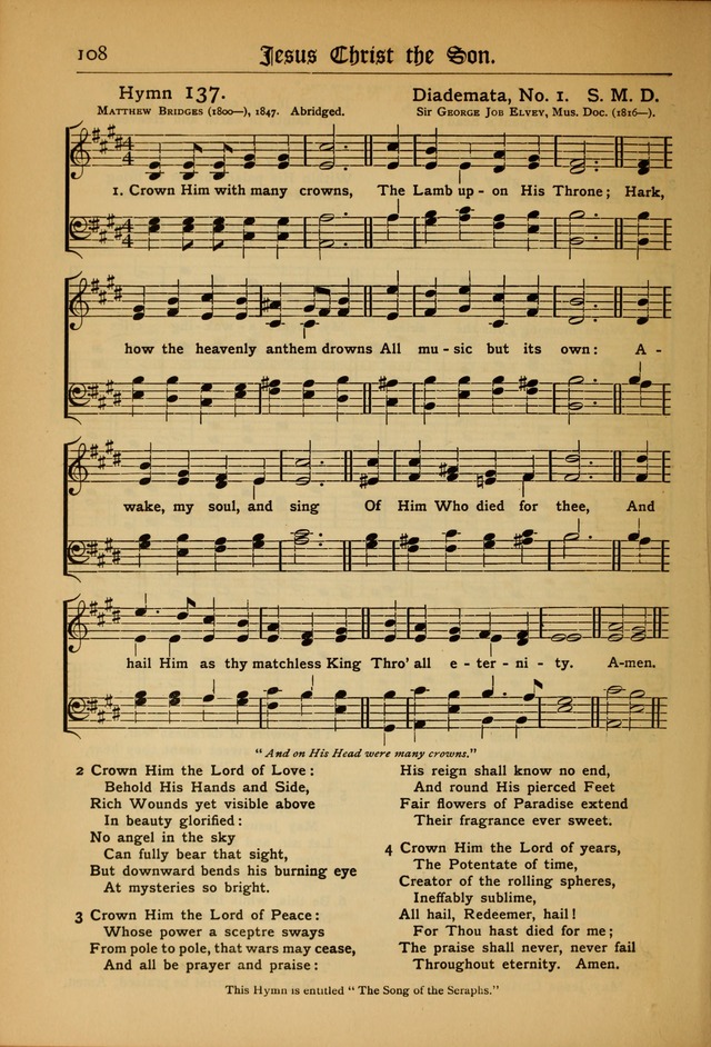 The Evangelical Hymnal with Tunes page 110