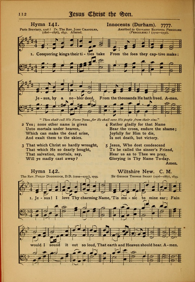 The Evangelical Hymnal with Tunes page 114