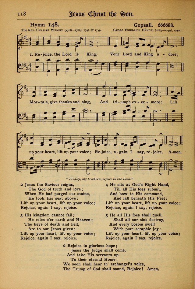 The Evangelical Hymnal with Tunes page 120