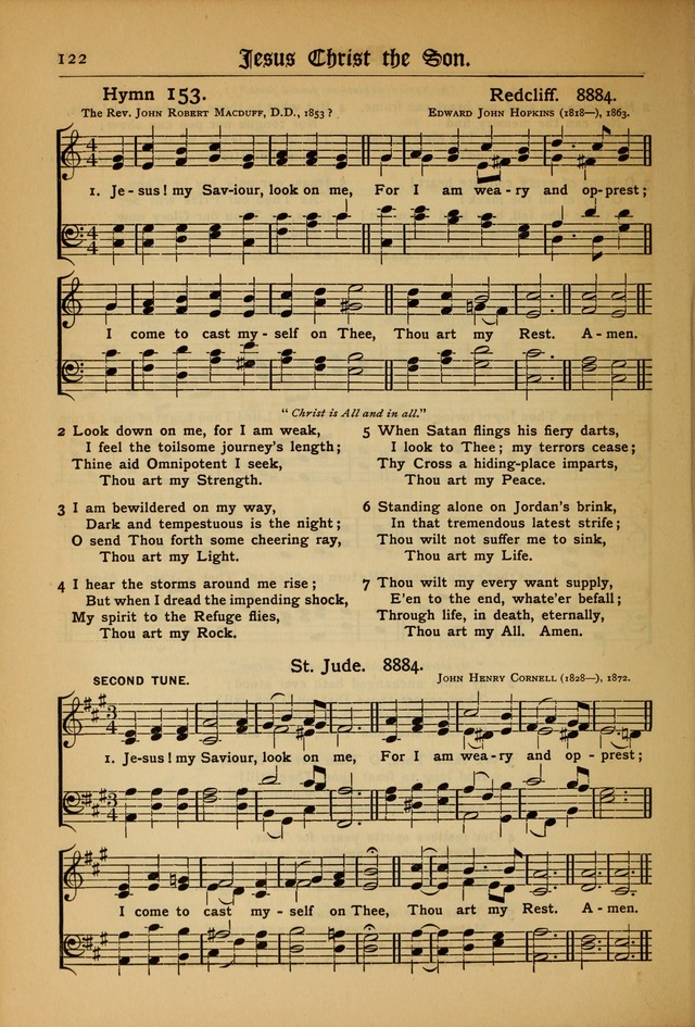 The Evangelical Hymnal with Tunes page 124