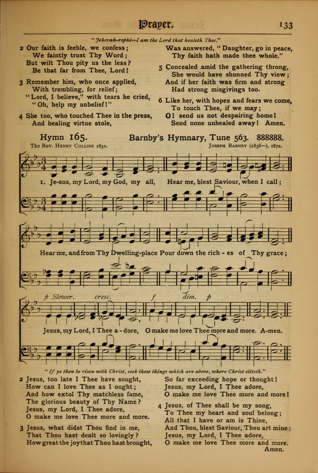 The Evangelical Hymnal with Tunes page 135