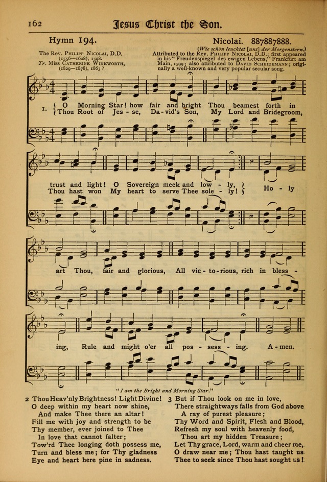 The Evangelical Hymnal with Tunes page 164