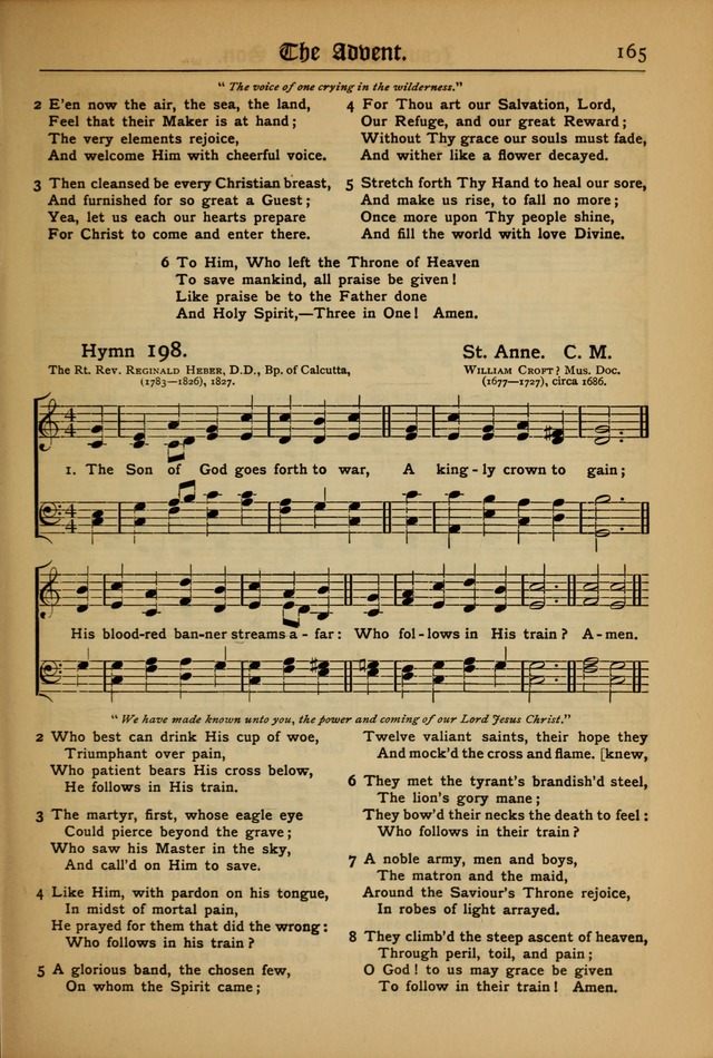 The Evangelical Hymnal with Tunes page 167