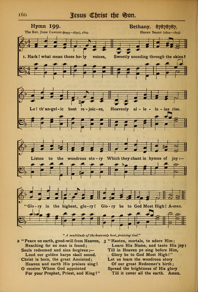 The Evangelical Hymnal with Tunes page 168